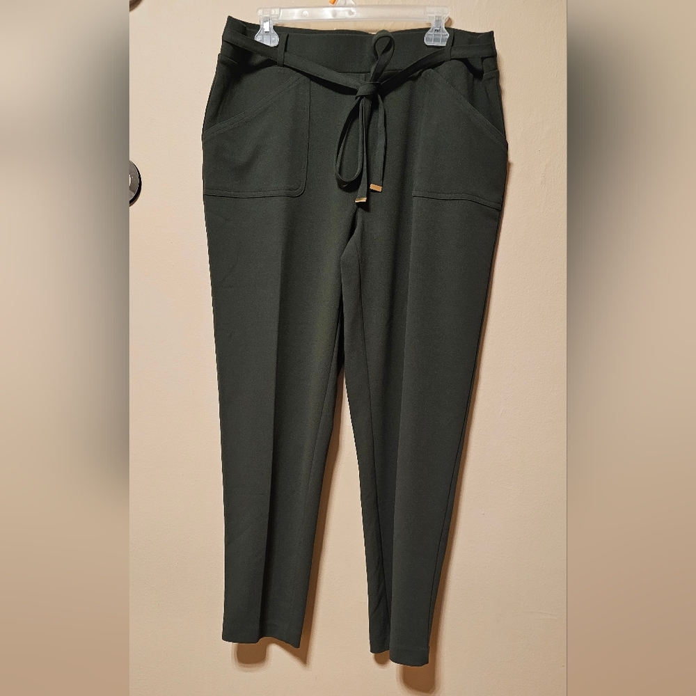 NYCCNew York Clothing Company Women's Dark Green Pants,Sz.16. B-46